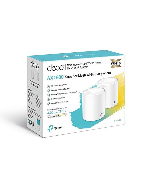 otros electronicos - ROUTER DECO X20(2-UNIDA) TP-LINK, AX1800, WI-FI 6 
