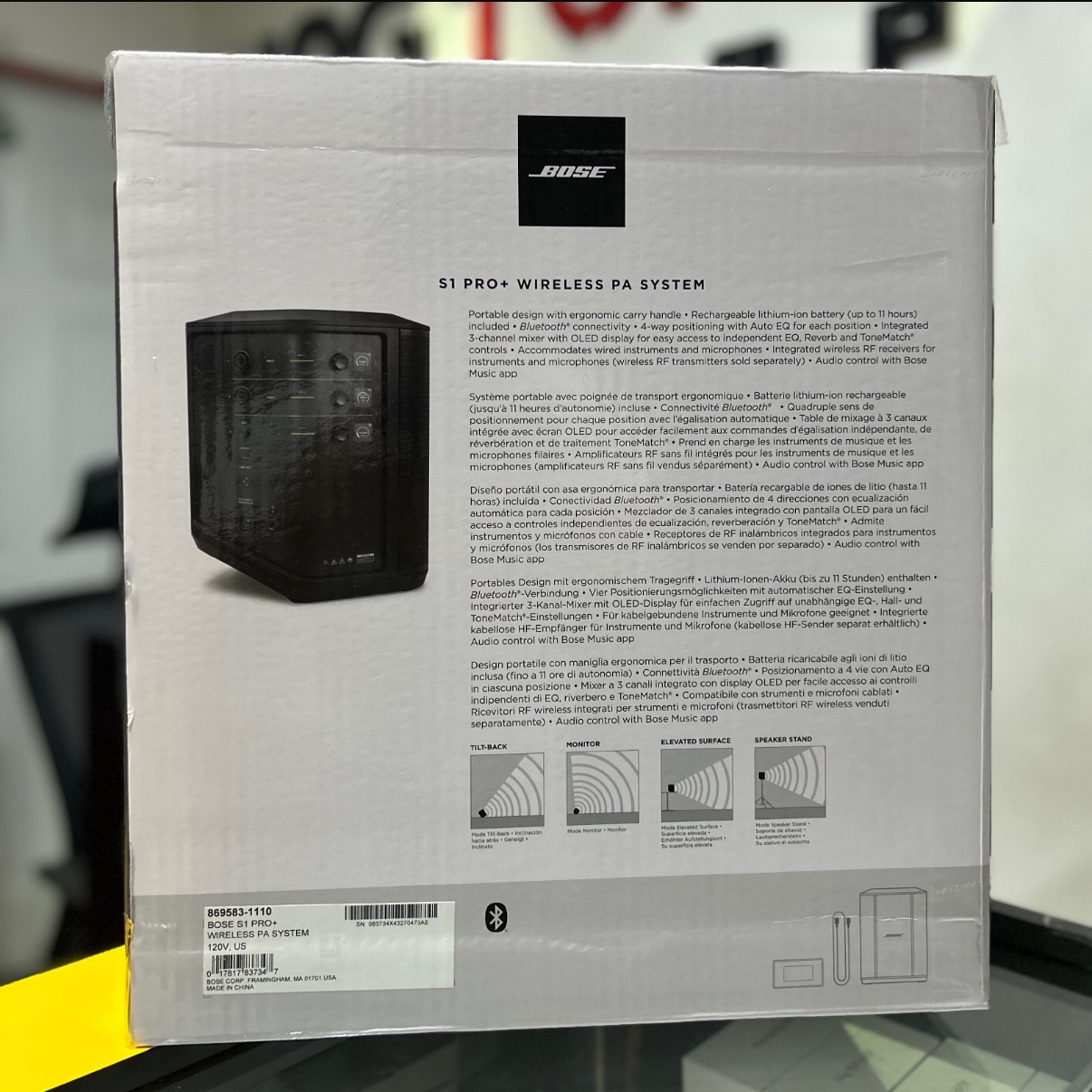 computadoras y laptops - Bocina BOSÉ S1 PRO PLUS WIRELESS SYSTEM🔥 OFERTA 1