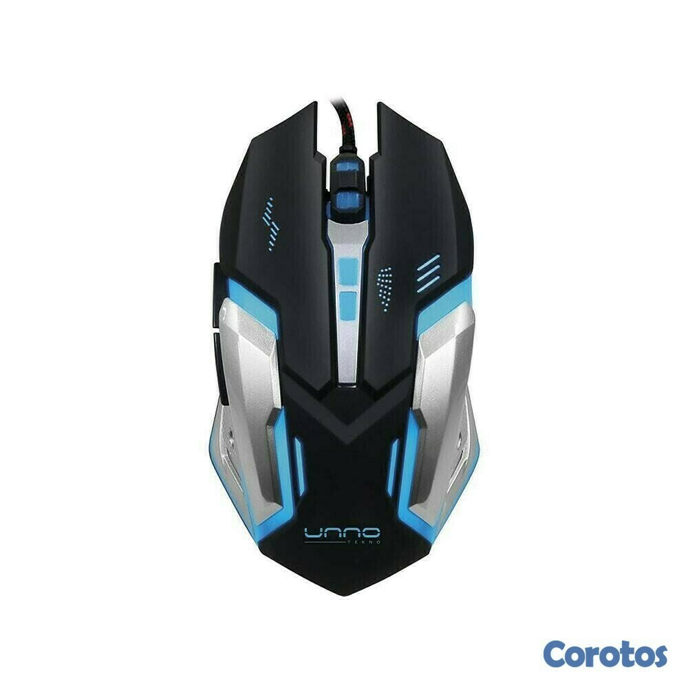 computadoras y laptops - MOUSE ÓPTICO PARA JUGADORES, MOUSE GAMING BRAVE
UNNO  MS6610BK 1