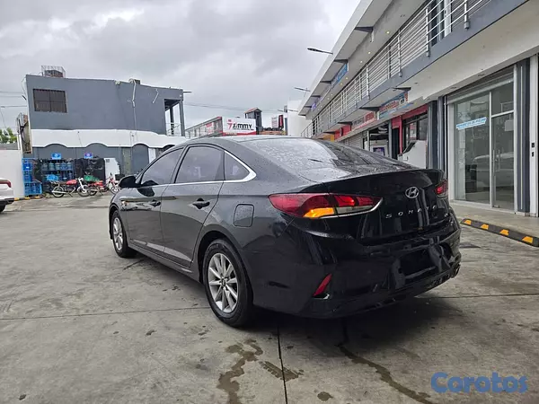 carros - HYUNDAI SONATA NEW RISE 2018 NEGRO GASOLINA 5