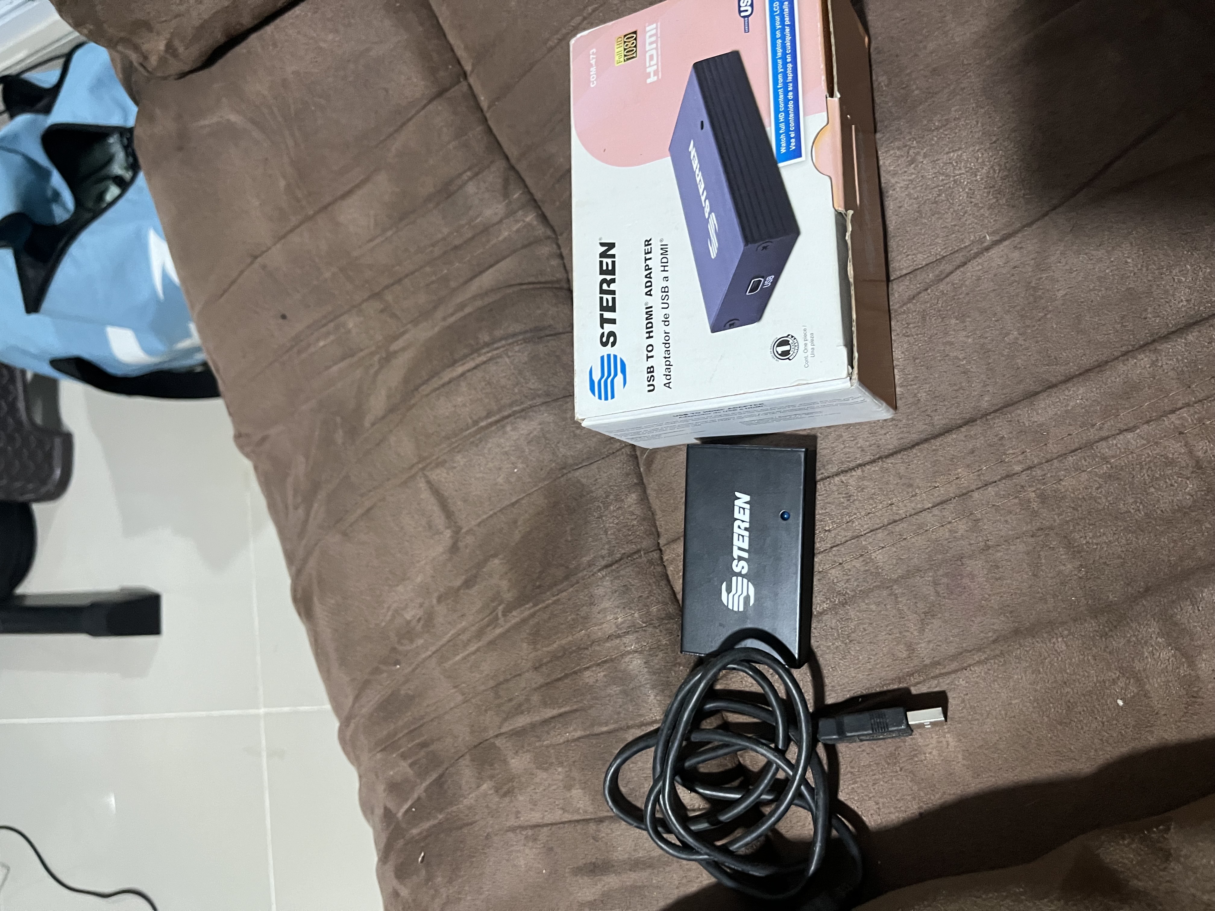 accesorios para electronica - steren usb to hdmi adapter  1