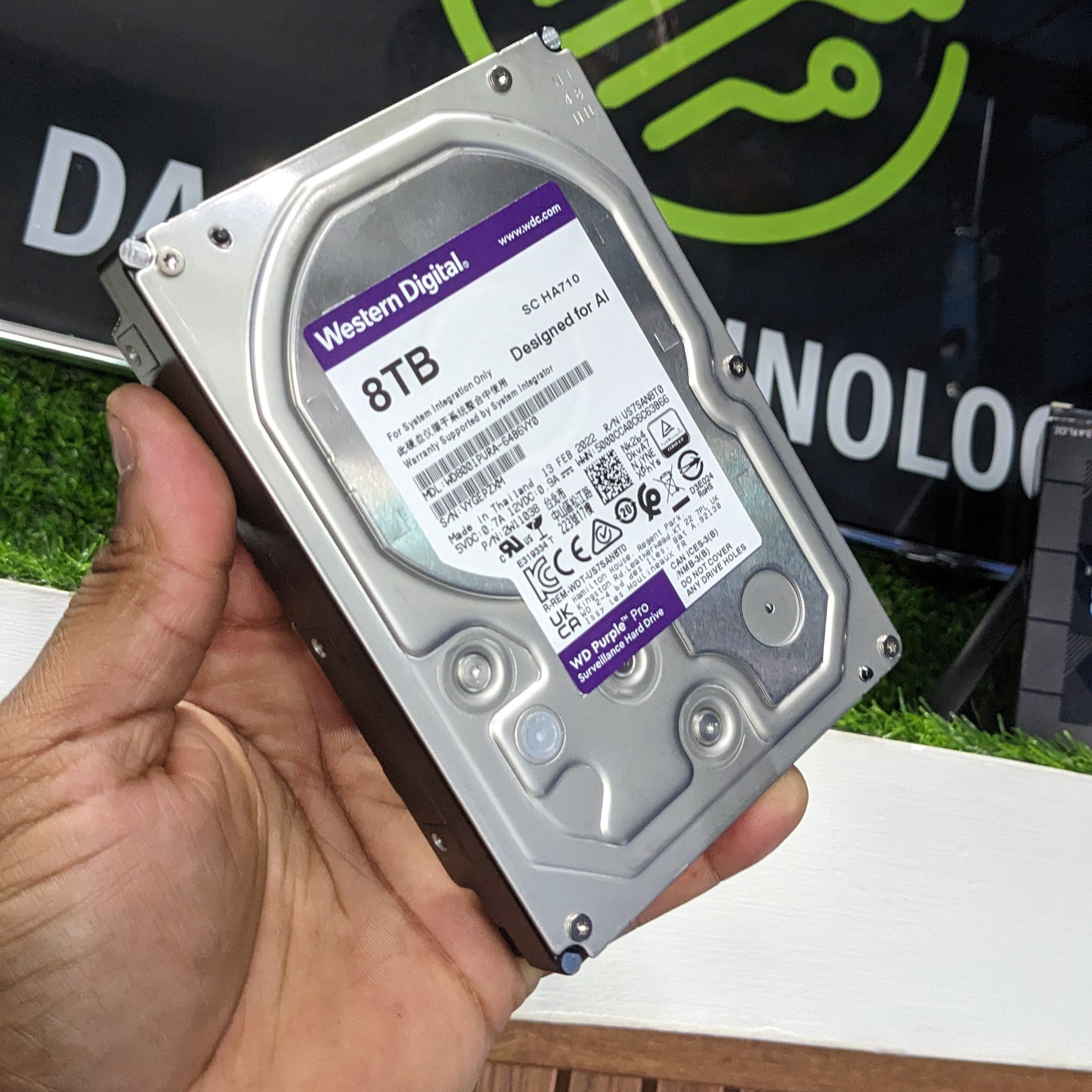 computadoras y laptops - Disco duro púrpura 8TB 24/7 1