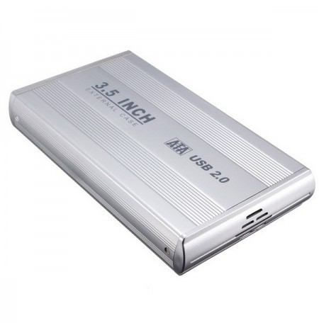 otros electronicos - Enclosure caja de disco duro externo de 3.5 a USB  de 2.0 3