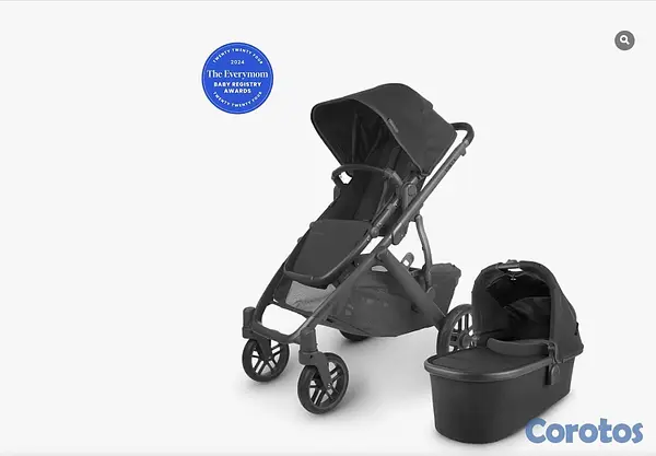 coches y sillas - Coche de bebe, cargador, marca uppababy con sus accesorios 2