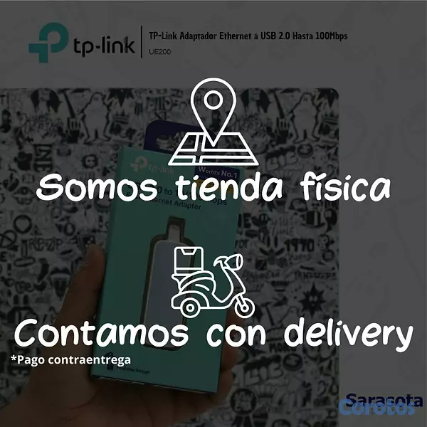 accesorios para electronica - TP-Link Adaptador Ethernet a USB 2.0 UE200 3
