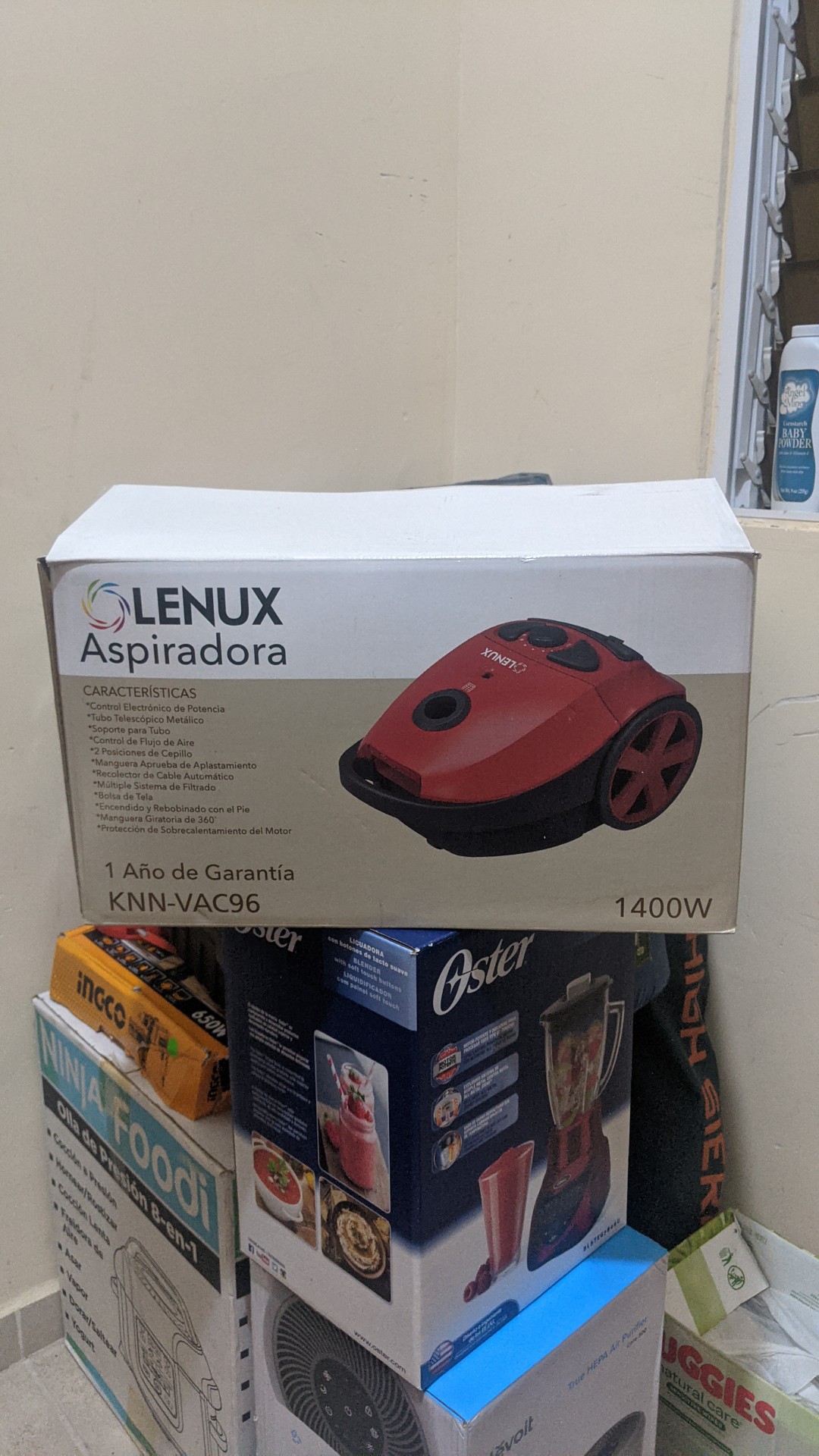electrodomesticos - Aspiradora de polvo marca Lenux