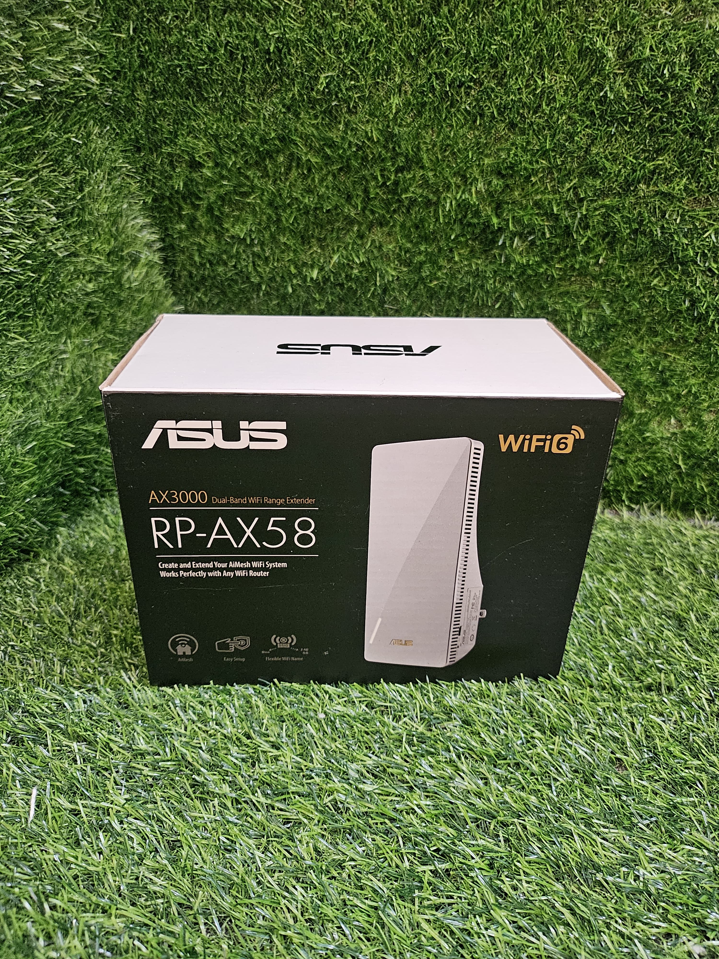 consolas y videojuegos - ASUS RP-AX58 AX3000 Dual Band WiFi 6 (802.11ax) 