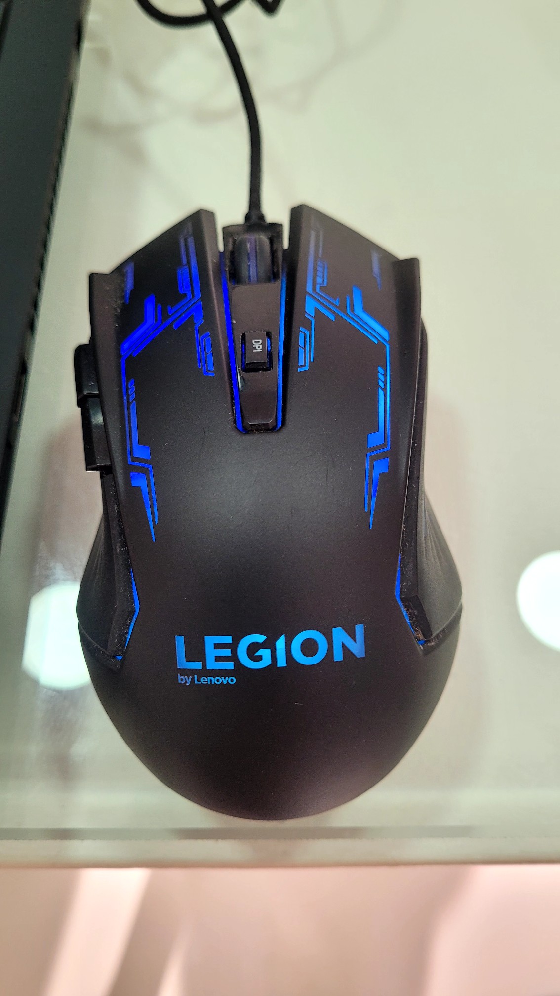 computadoras y laptops - Mause Gamer lenovo optico 