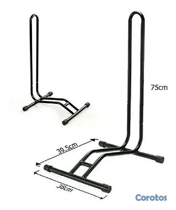 bicicletas y accesorios - Soporte de suelo para bicicleta burro estacionario 4