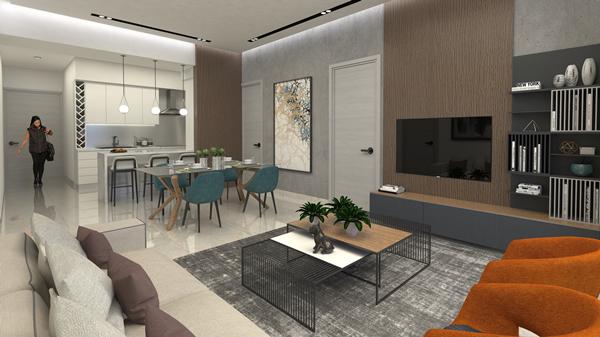 apartamentos - APARTAMENTOS EN RINCÓN LARGO, SANTIAGO, FRANCO 76 2