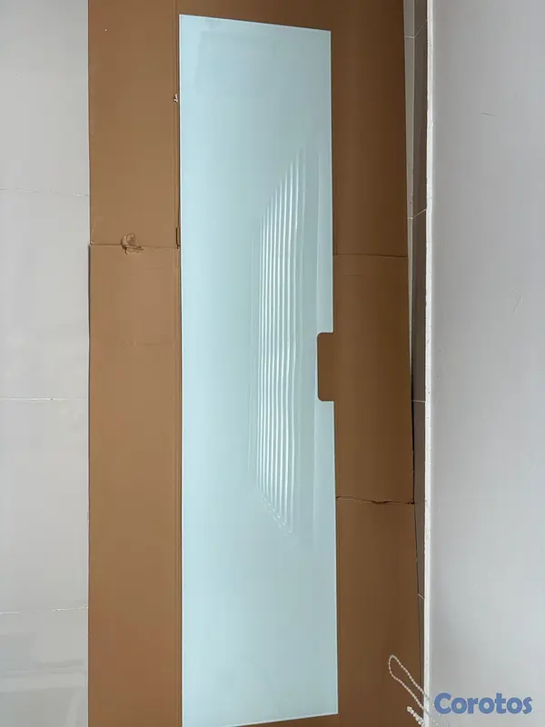 decoración y accesorios - BESTA  vidrio templado blanco para mesa de televisión besta  2