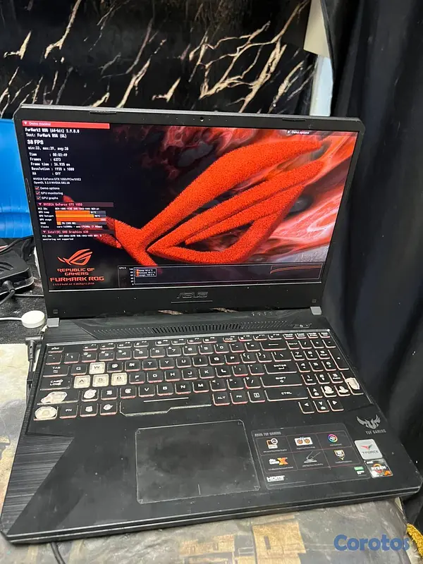 computadoras y laptops - Asus tuf /Intel i7-8750H @2.21Ghz /16gb/Nvidia GTX 1