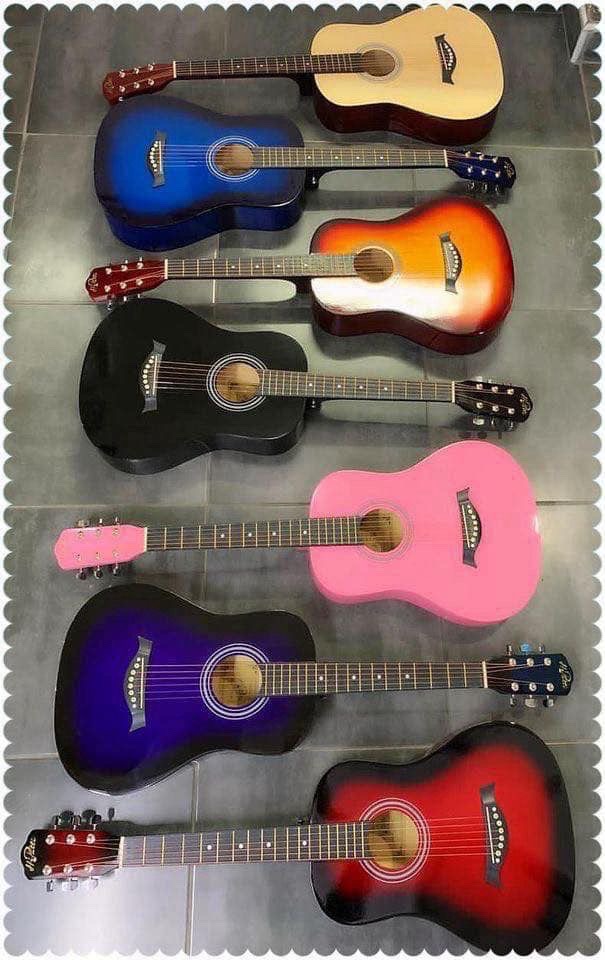 instrumentos musicales - Guitarras Nuevas para principiantes 38” 4