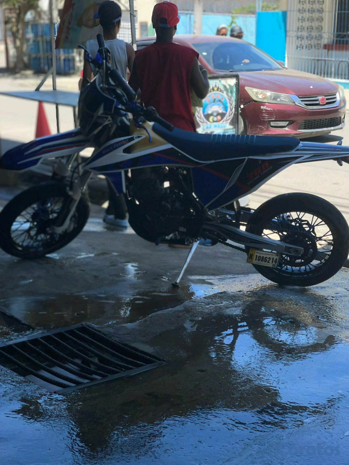 motores y pasolas - vendo motor Black panther azul 3