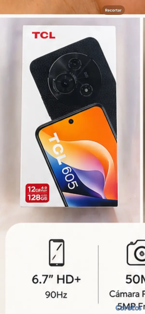 celulares y tabletas - TCL 605 – Potente, moderno y económico  5