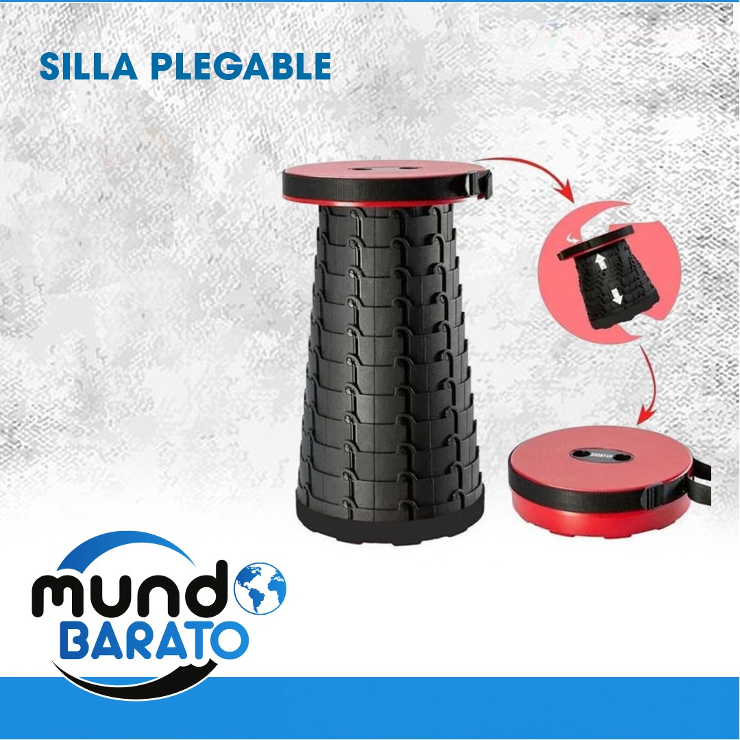 herramientas, jardines y exterior - Taburete silla plegable portatil retractil para adultos. 0