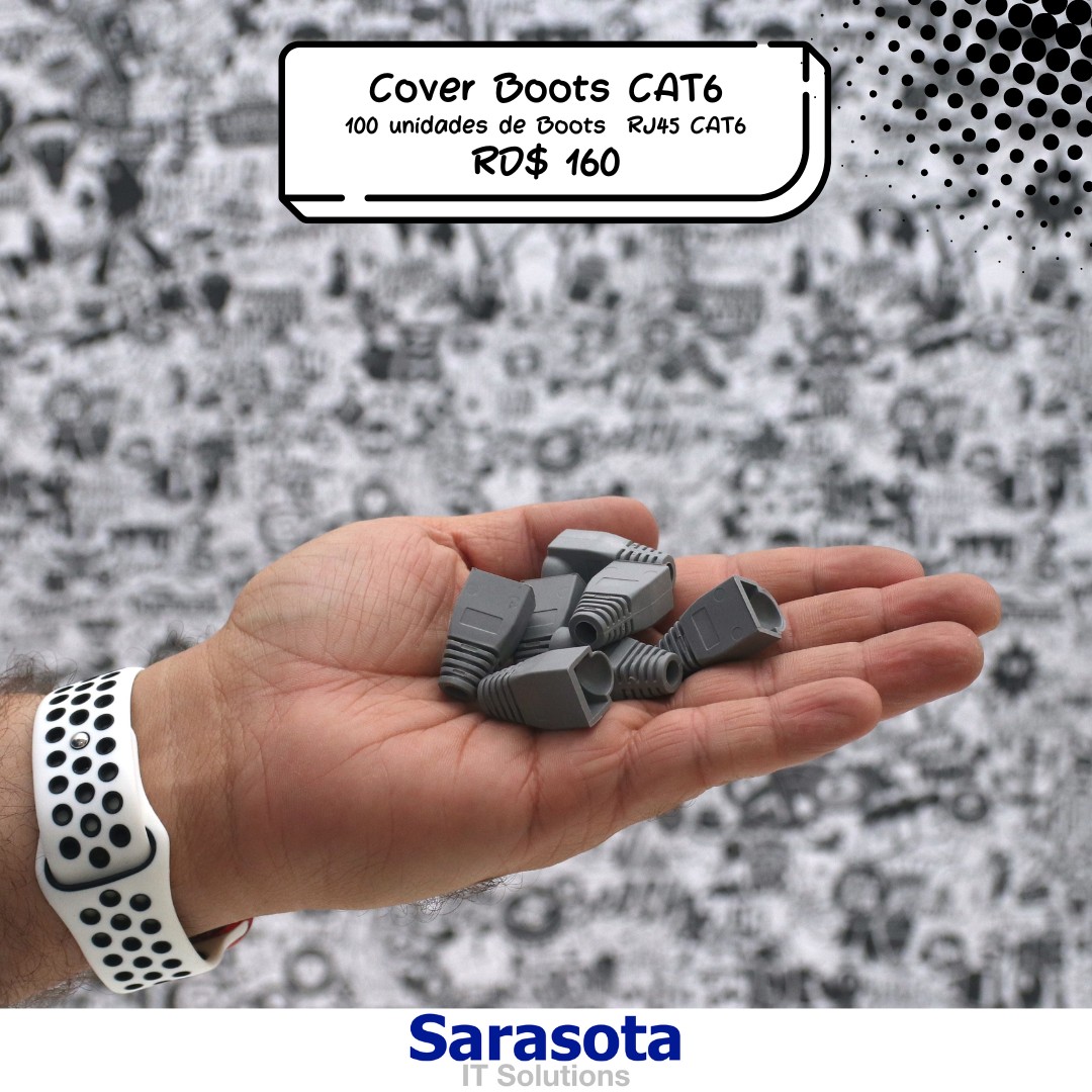 accesorios para electronica - Cover Boots CAT6 RJ45 Somos Sarasota 0