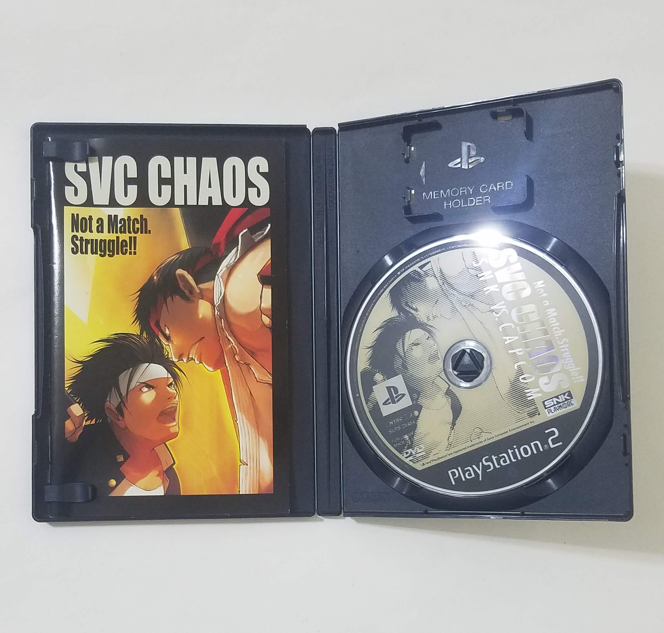 consolas y videojuegos - SVC Chaos: SNK vs. Capcom de PlayStation 2 (PS2)  3