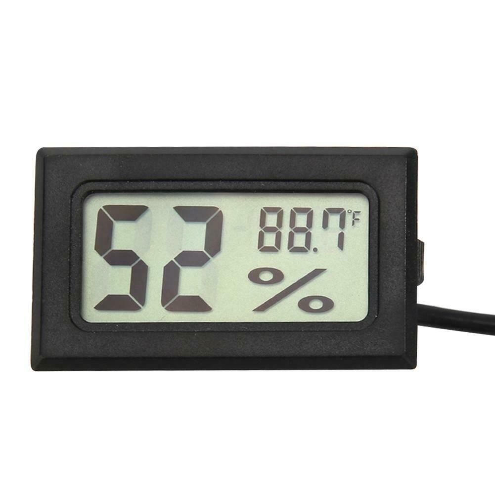 Termometro LCD digital Higrometro Sonda Temperatura Humedad 3