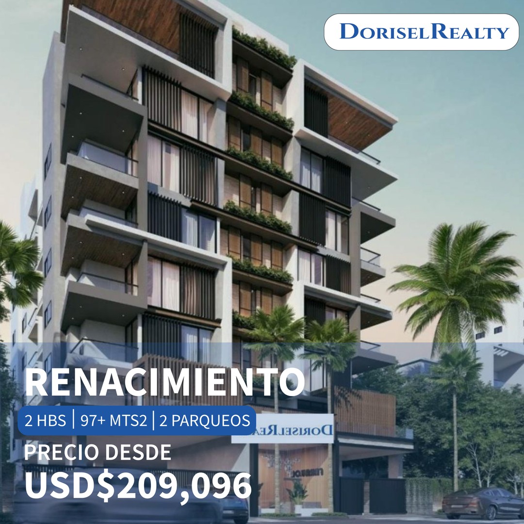 apartamentos - VENTA DE APARTAMENTO EN RENACIMIENTO ULTIMAS DOS UNIDADES