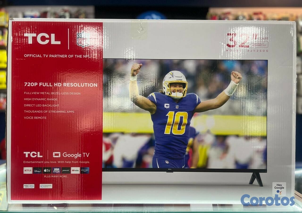 tv - TCL SMART TV DE 32 GOOGLE TV CONTROL POR VOZ 2025
