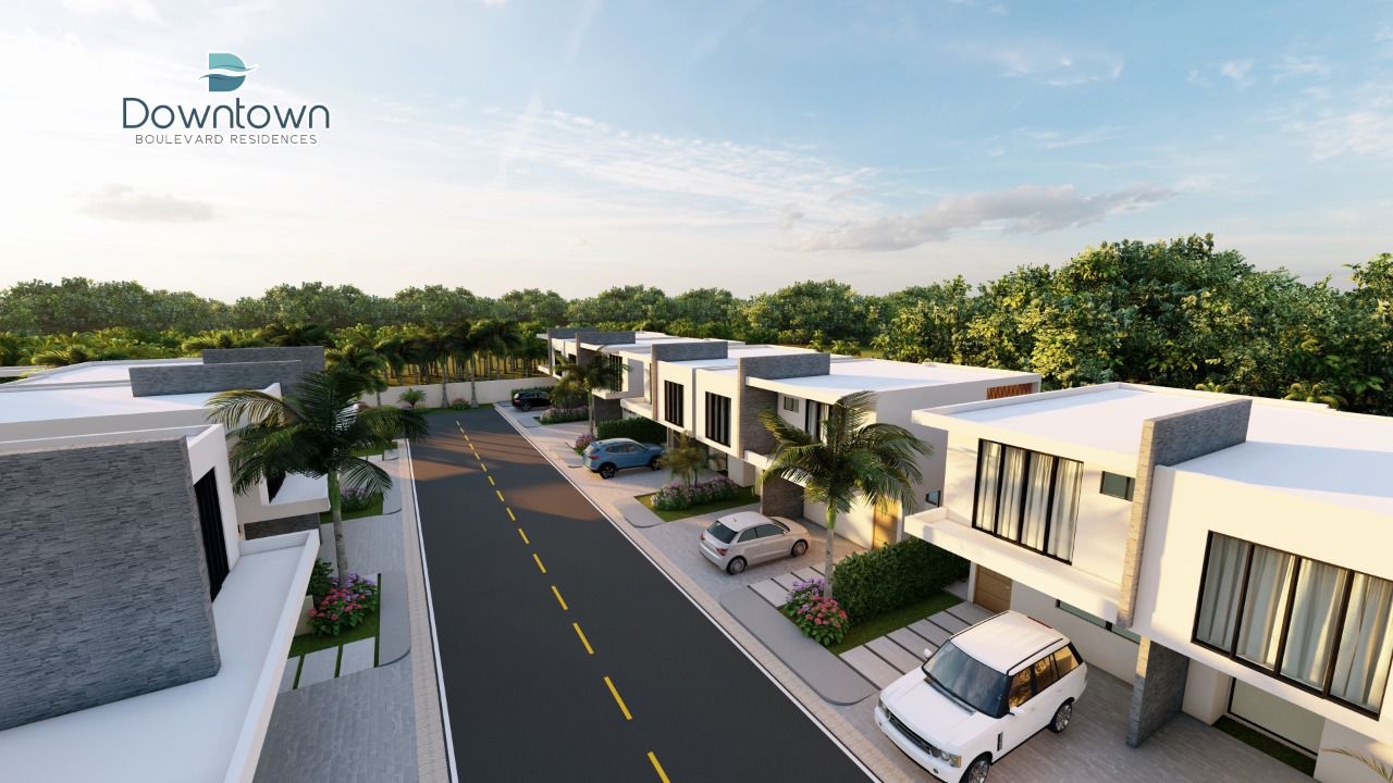 casas vacacionales y villas - Proyecto de villas Townhouse en bávaro Punta cana precios desde 135,000usd 4