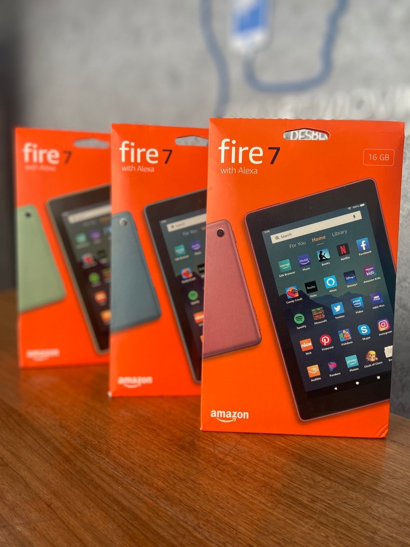 celulares y tabletas - TABLET AMAZON FIRE 7 16GB SELLADA 0