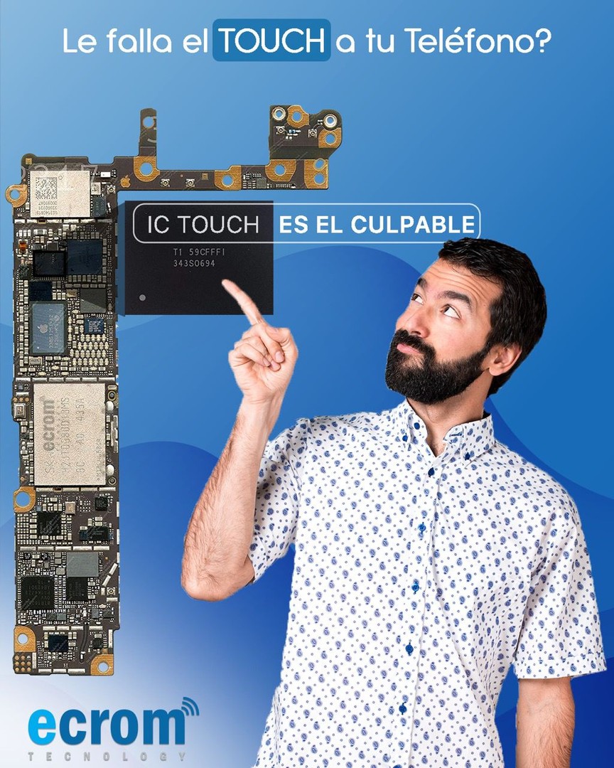accesorios para electronica - Falla Touch o pantalla iPhone 6 y 6 Plus IC Touch