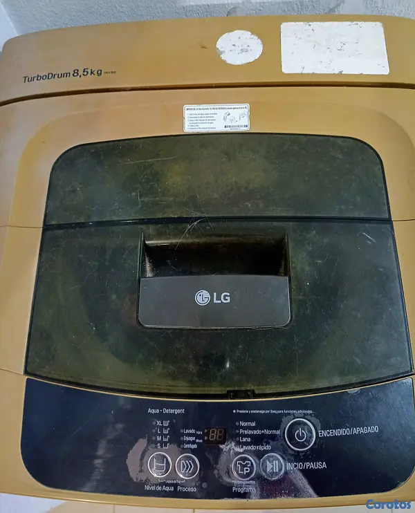 electrodomesticos - Lavadora LG Automática 19 lb 2