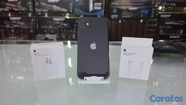 celulares y tabletas - iPhone 11 128GB Negro desbloqueado de fabrica 2