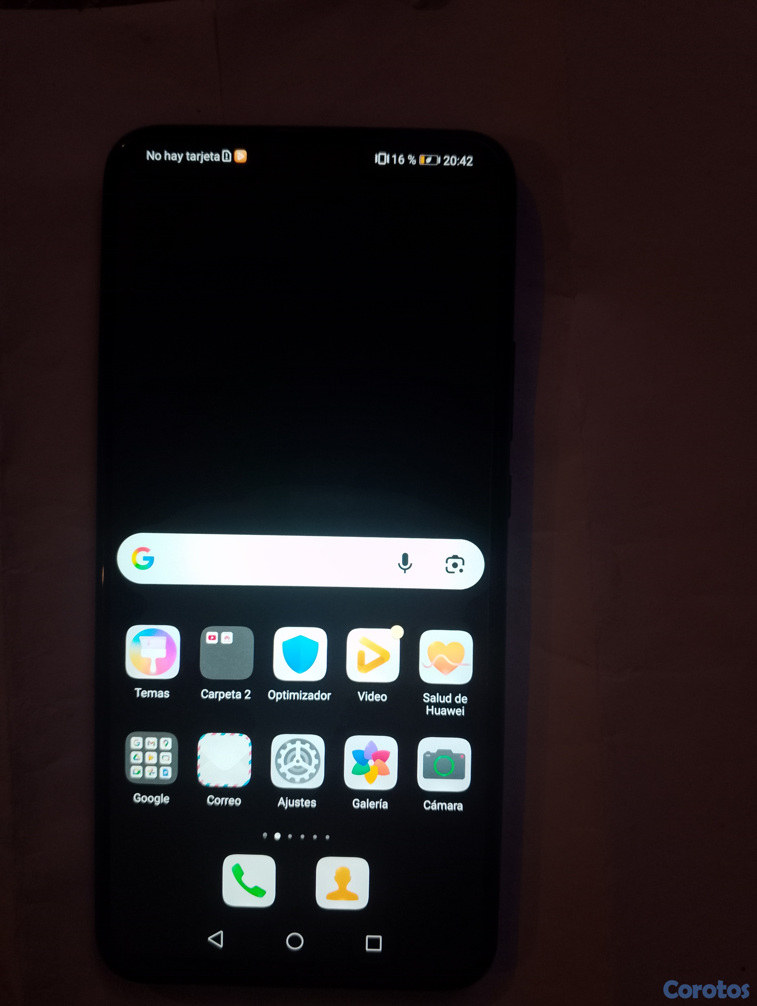 celulares y tabletas - Huawei Y9 color azul 128 de memoria interna 4+4 de 4