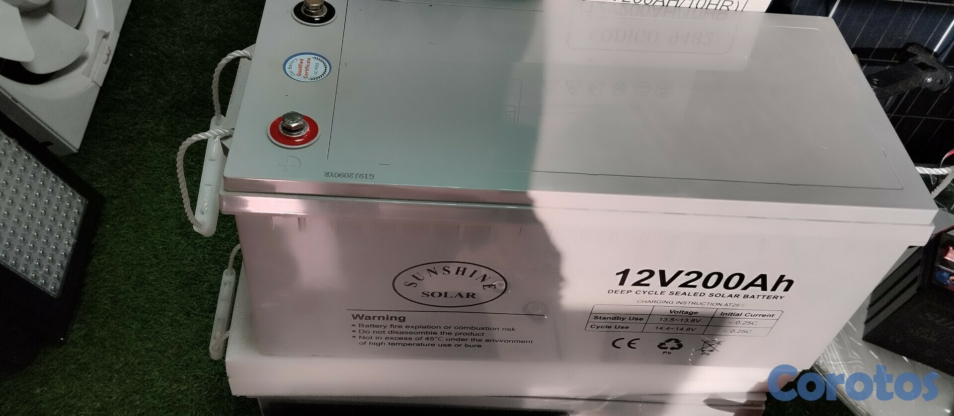 otros electronicos -  baterías de gelatina tipo industrial 1