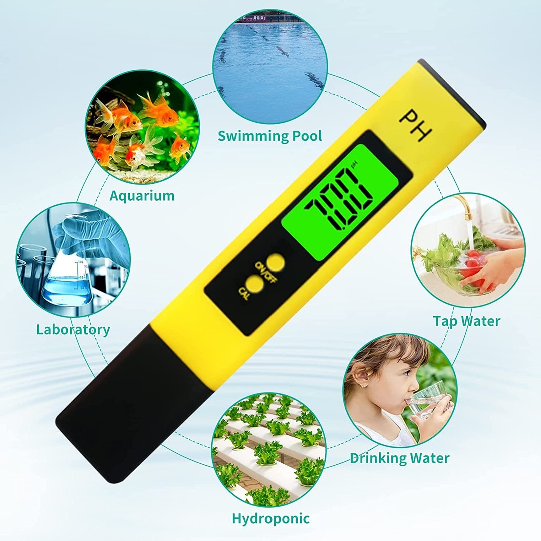 herramientas, jardines y exterior -  Medidor de pH, Medidor de la calidad de agua.
