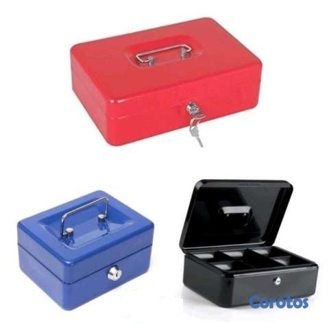 decoración y accesorios - Cajón de efectivo y monedas de metal 25cms 1