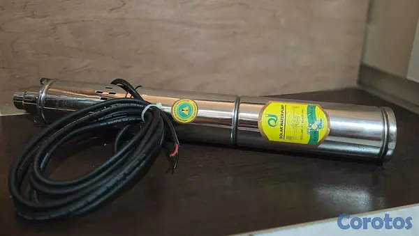 herramientas, jardines y exterior - Vendo bomba de agua solar sumergible 5