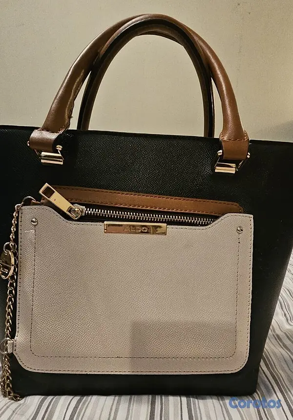 carteras y maletas - BOLSO ALDO COMO NUEVO 3