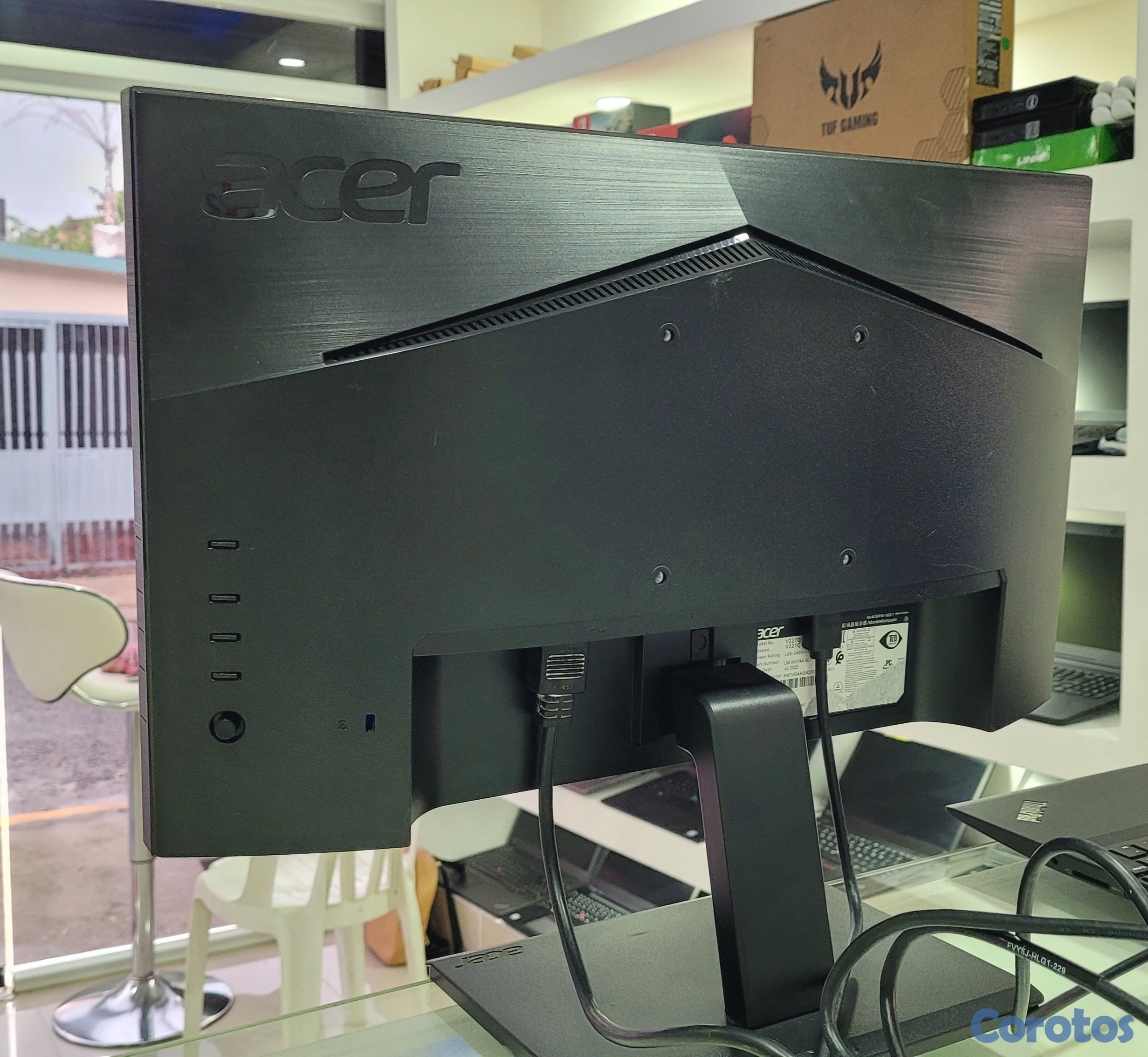 computadoras y laptops - Monitor acer 23 Pulg ips sin bordes 1080p hdmi new 3