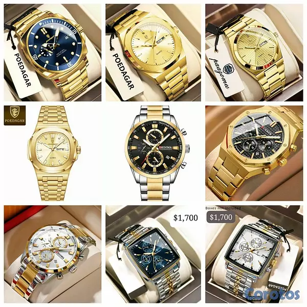 joyas, relojes y accesorios - Relojes curren y Poedagar Originales  2