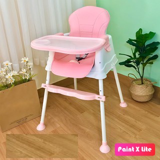 cuidado y nutricion - SILLA ALTA PARA BEBES COMER CON RUEDAS ROSADA Y AZUL. 0