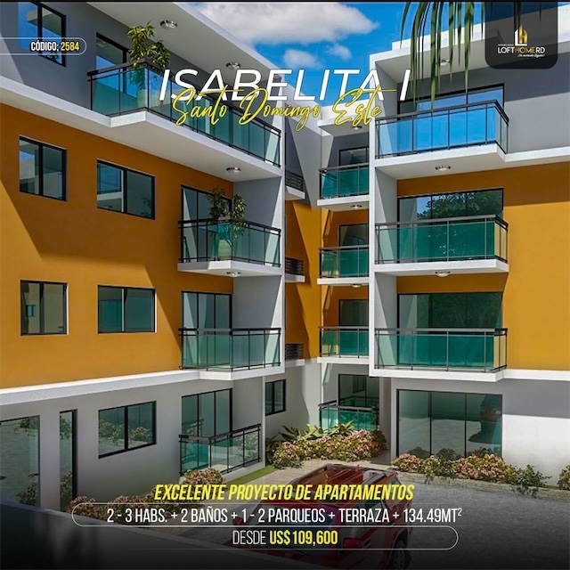 apartamentos - Venta de apartamentos en el ensanche Isabelita entrega octubre 2023
