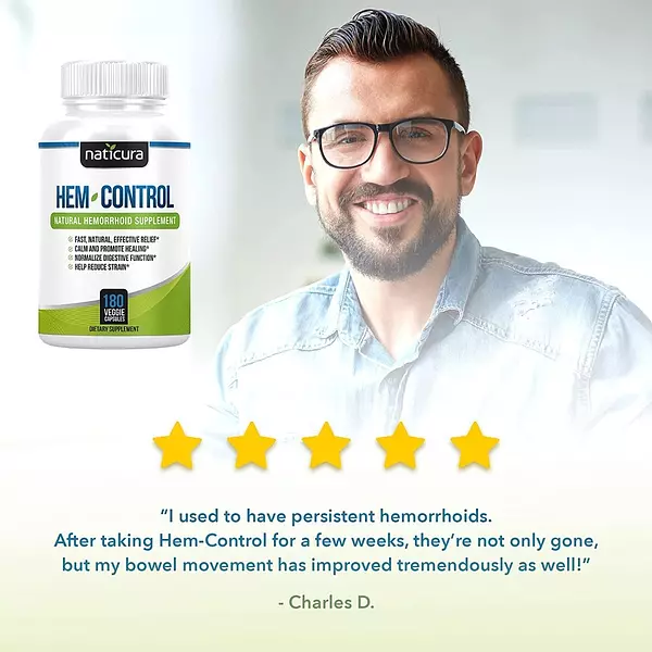Salud y Equipamiento Médico - Hemorroides Suplemento Natural Naticura 180 Cap 7