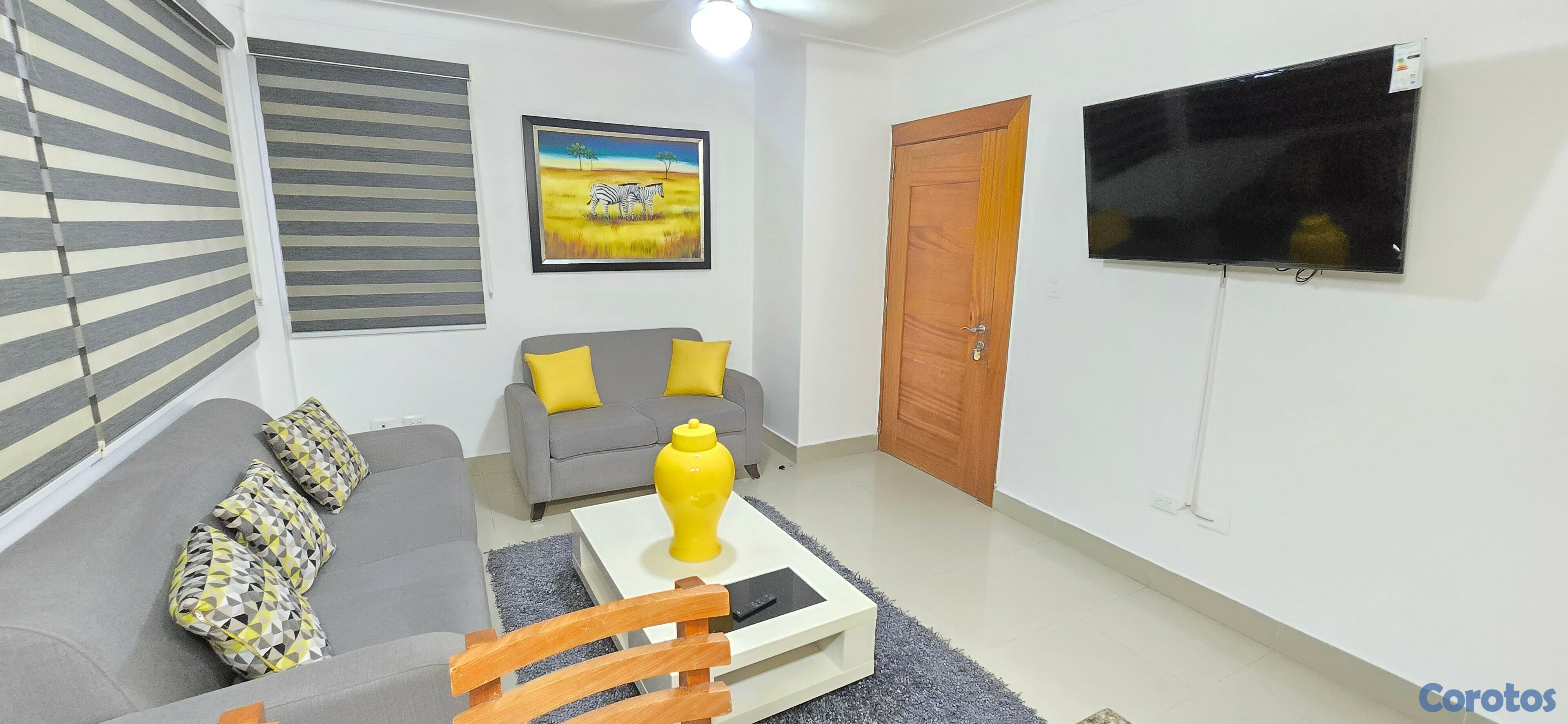 apartamentos - estudio amueblado 1er piso ennla española santiago  7