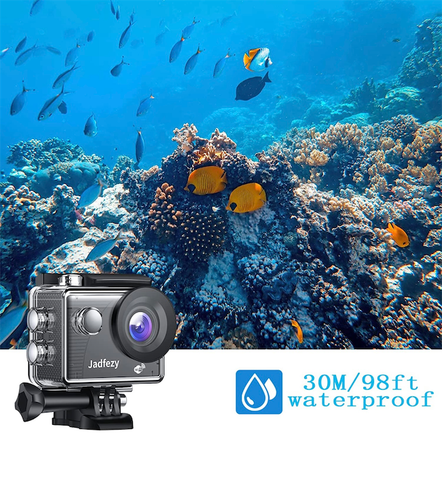 camaras y audio - Jadfezy Cámara de acción WiFi Ultra HD 1080P. Para Motor. Doble bateria 6