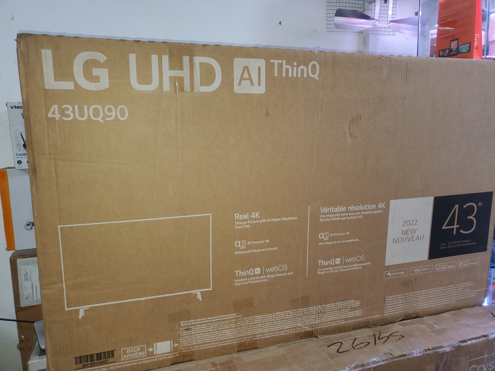 tv - Televisor LG 4k smart tv 43 PULGADAS  UQ90 led full UHD 2022