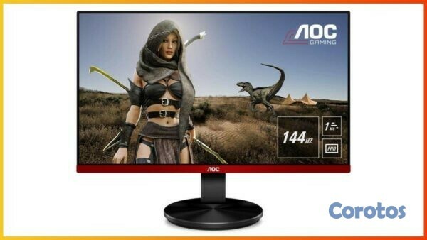 computadoras y laptops - MONITOR AOC 24" (23.8) VA FULL HD, HDR, FREESYNC 144HZ, 1920 X 1080 PIXELS 2