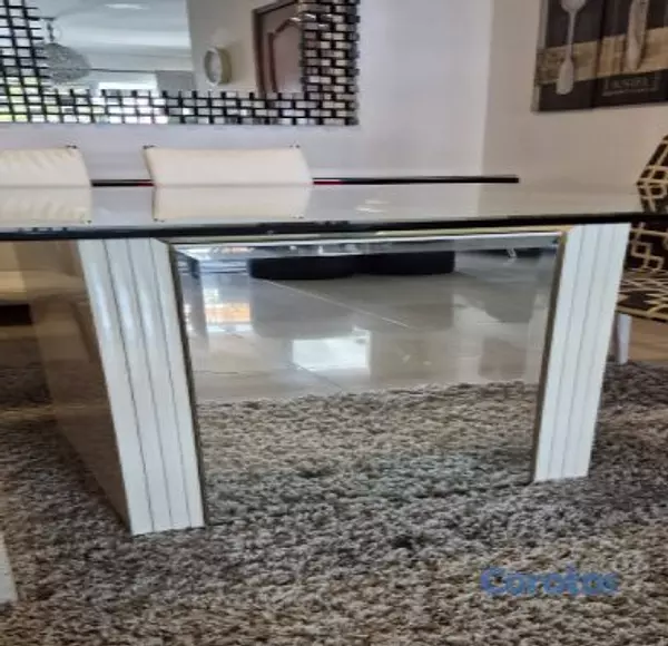 muebles y colchones - JUEGO DE COMEDOR CON ALFOMBRA Y SILLAS 5