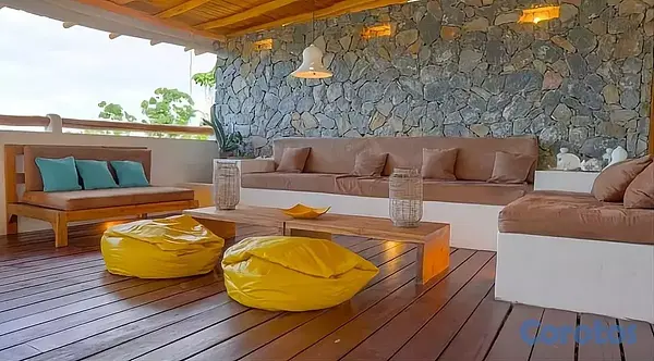casas vacacionales y villas - Las Terrenas - Samaná, Villa amueblada con piscina 3