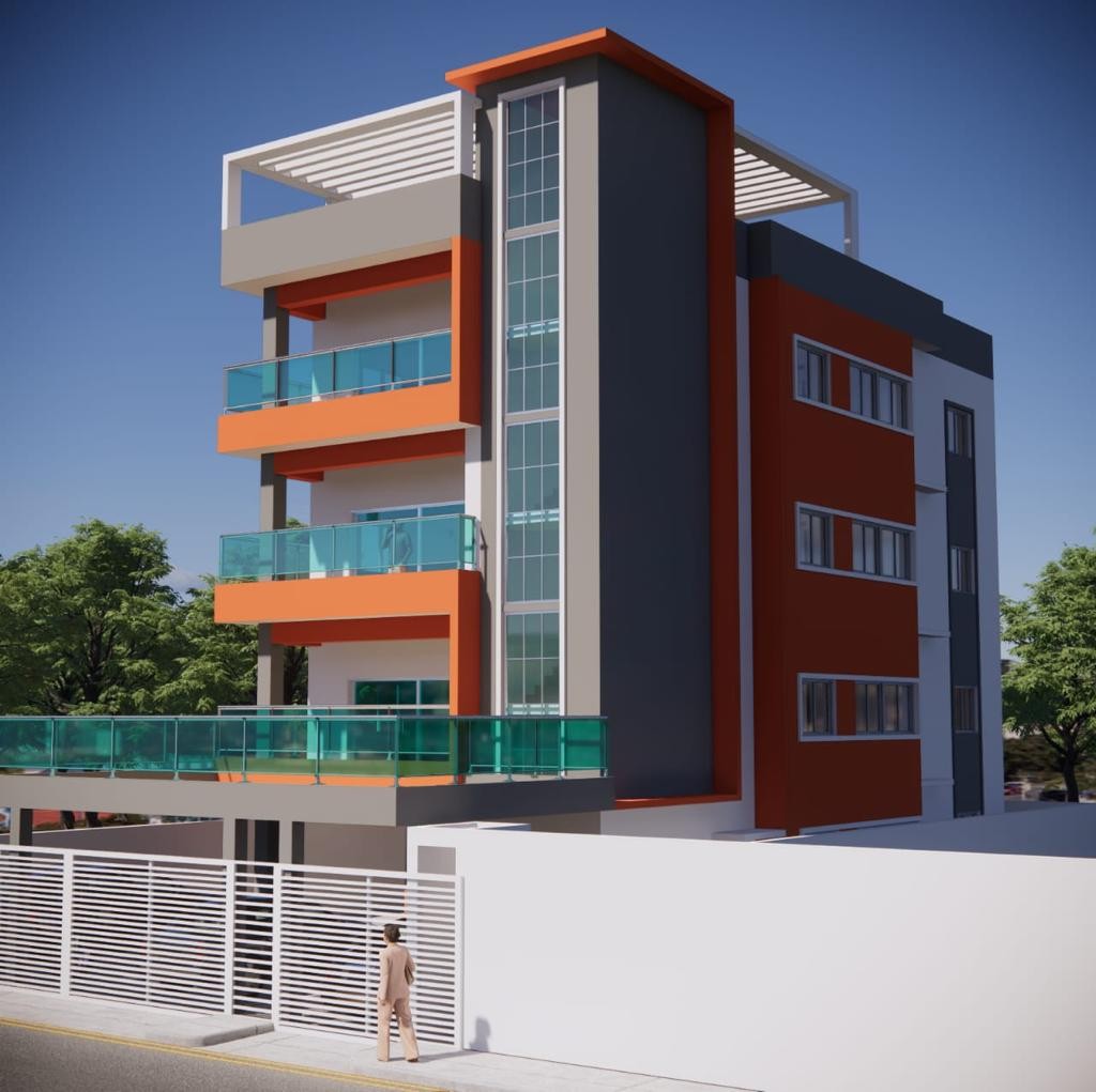 apartamentos - Solar con proyecto en construcción
