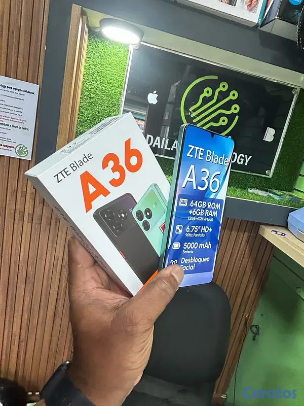celulares y tabletas - zte A35E 64GB  5