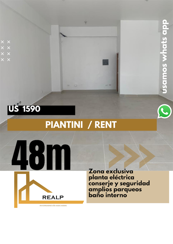 oficinas y locales comerciales - Local céntrico en Piantini